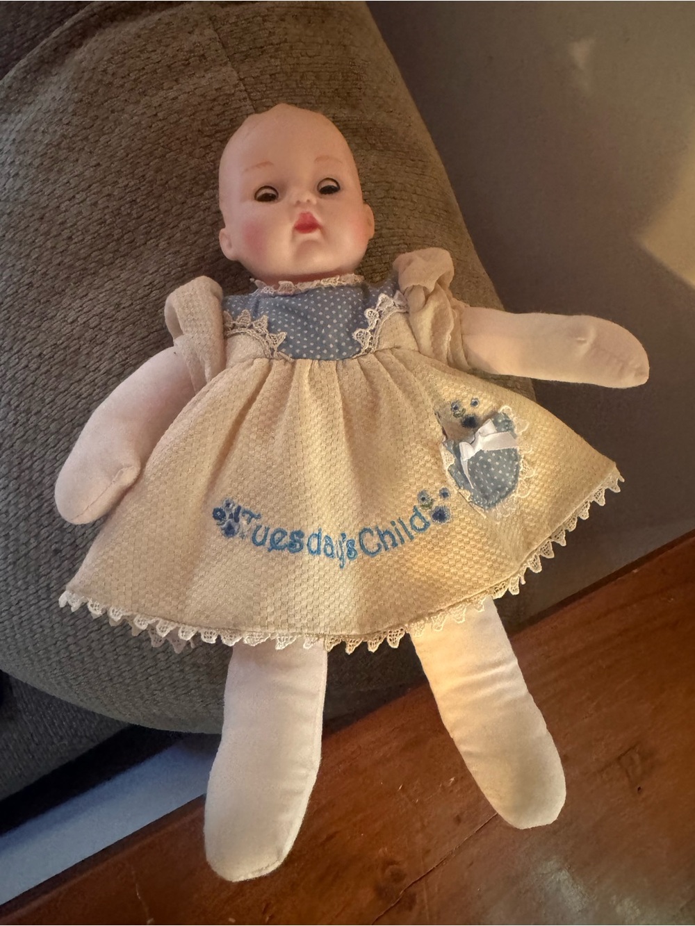 Madame Alexander Huggums 'Tuesday's Child' Plush Baby Doll
